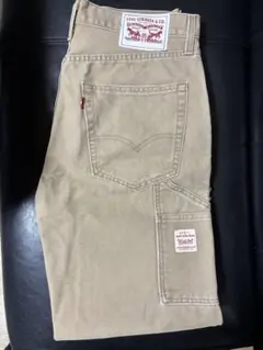 LEVI STRAUSS & CO. ベージュ ダブルニー