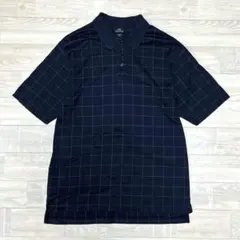 ブルックブラザーズ 半袖ポロシャツ チェック BROOKS BROTHERS 紺
