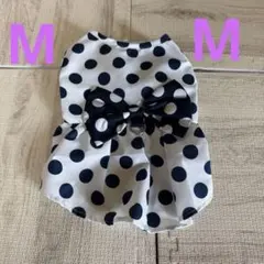 犬用服ドレス風 (M) 600円〜500円にお値下げ致しました
