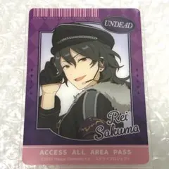 あんスタ ドリームライブくじ 一番くじ 朔間零 クリアフォトカード