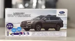 スバル　legacy outback ぶつからないミニカー