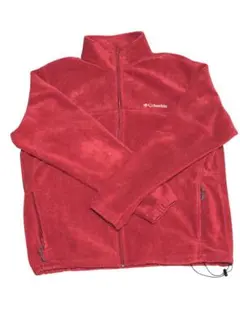 Columbia フリースジャケット XL レッド