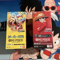 ワンピースカードゲーム 未開封box 2ボックス 受け継がれる意志　神の島の冒険