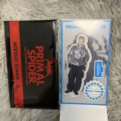 長谷川慎 PRIMAL SPIDER BIGアクスタ&フォトカード2枚セット - メルカリ
