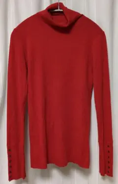 【JEANASIS】タートルネックセーター