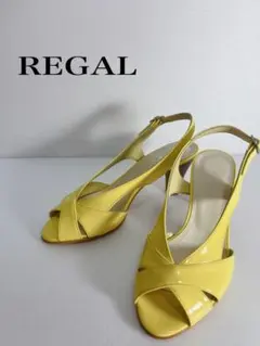 ミ*ミ様 【日本製】リーガル　サンダル　エナメル　バックストラップ　23.5cm