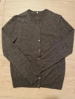 無印良品ボタン付きカーディガン