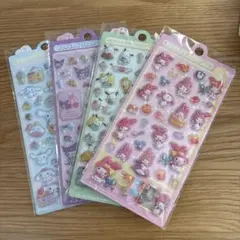 ぷっくりシール　まとめ売り　サンリオ