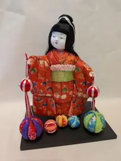木目込人形 連獅子 昭和レトロ - メルカリ