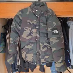 THE NORTH FACE カモフラージュ ダウンジャケット M