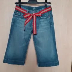 セオリーとコラボ　デニム　ハーフパンツのサムネイル