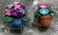 デコレ　コンコンブル　アジサイさん　あさがおさん