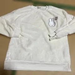 miffy アイボリー スウェット M