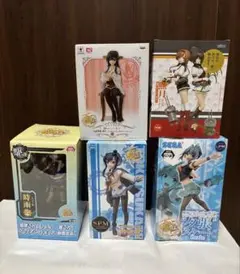 艦隊これくしょん　プライズフィギュア　5点まとめ売り　未開封含む