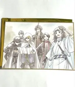 特刀剣乱舞花丸　雪ノ巻　入場者特典色紙風かあど