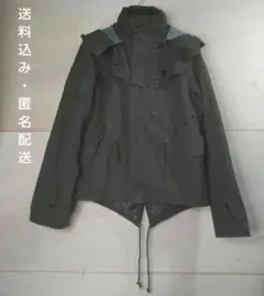 AA26: Halation オリーブ コットン マウンテンパーカー LL