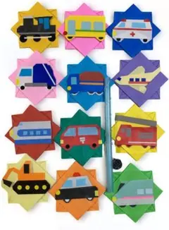 働く車　魚釣り12個セット