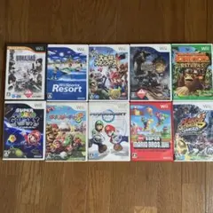 Wiiソフト 10個