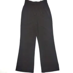 ☆ 美品 PLUSIV スラックス カジュアルパンツ ダークブラウン系