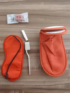 ターキッシュエアライン　アメニティ　セット　オレンジ