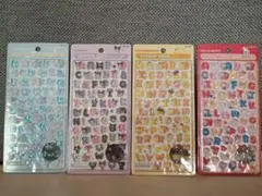 【正規品】ボンボンドロップシール４点セット（シナモン、クロミ、プリン、キティ）