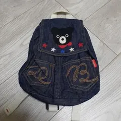 デニム クマデザイン リュック