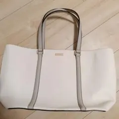 kate spade ホワイト トートバッグ