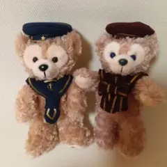 ダッフィー＆シェリーメイ ぬいぐるみバッジ