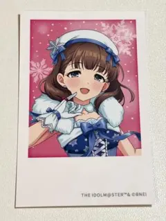 佐久間まゆ スノードーム ミニフォトカード シンデレラガールズ