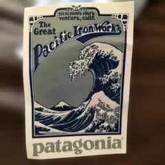 パタゴニア ステッカー 波デザイン非売品