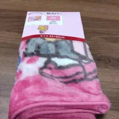 しまむら　ハローキティ　ヒョウ柄枕カバー　ピンク　日焼けキティ