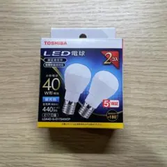 TOSHIBA LED電球 LDA4D-G-E17S40V2P E17