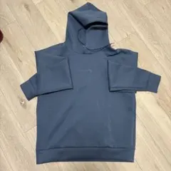 NIDO ダークブルー フード付きパーカー