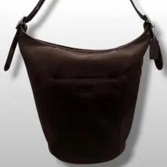 オールドコーチ エルゴ ヴィンテージ ワンショルダー ナイロン レザー