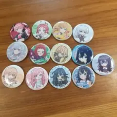 100カノ 君のことが大大大大大好きな100人の彼女 缶バッチ １３個まとめ