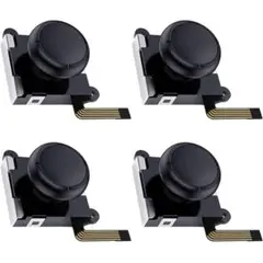 Switch用 対応ジョイコン 修理 コントロール (4個セット, グレー)