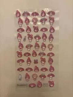 の*の様 マイメロディ　ボンボンドロップシールmini正規品