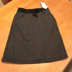ボアスエット　プリントスカート