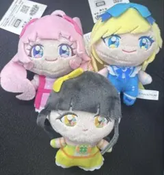ひみつのアイプリ ひまり みつき つむぎ ボイスぬいぐるみ 3種セット