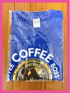 ウマ娘×BOSS LサイズTシャツ　青