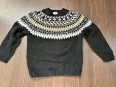 クルーネック ニット