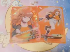 カラフルピーチ チップス クリアカード レア ノーマル えと 2点セット