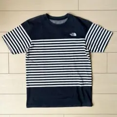 ノースフェイス　THE NORTH FACE 半袖パネルボーダーTシャツ L
