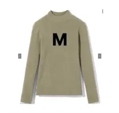 GRL ハイネックリブニットトップス Mサイズ k8537v