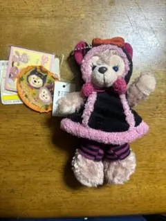 シェリーメイ ハロウィン 猫 ぬいぐるみバッジ
