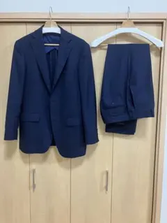 AOKI JUNKO SHIMADA スーツ ネイビー グレンチェック