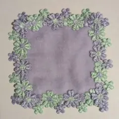 【新品】近沢レース ガチャプチタオル 花花