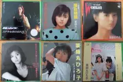 薬師丸ひろ子 シングル EPレコード 6枚組