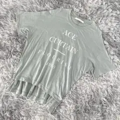 『Ray Cassin』レイ・カズン　半袖Tシャツ　緑　カットソー　クルーネック