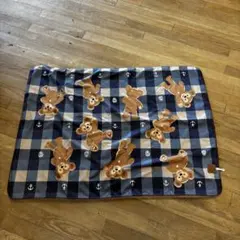 ダッフィー　ブランケット　シェリーメイ　ディズニーシー　膝掛け